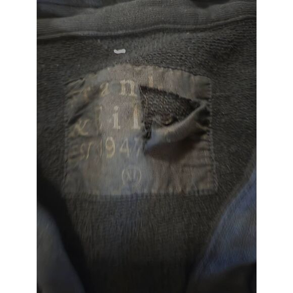 Frank&Eileen Patrick Popover Henley triple fleece in Black sz XL - Picture 3 of 6